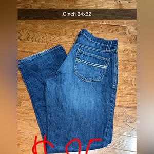 Men’s cinch jeans